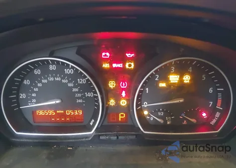 2004 BMW X3 2.5I z USA, uszkodzony, nr VIN WBXPA73434WB24646